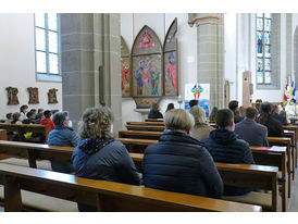 Dankwortgottesdienst der Erstkommunionkinder  (Foto: Karl-Franz Thiede)